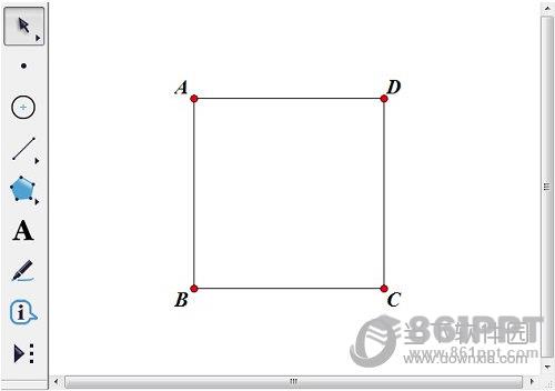 几何画板折叠演示正方形纸的动画制作方法