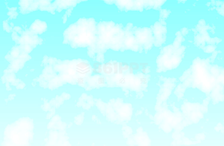 全屏的天空多云背景动画css3特效