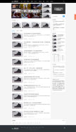 响应式的品牌鞋子资讯网站模板源码
