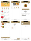 美食快餐外卖商城微信小程序页面模板