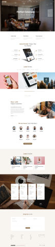 大气Asore商业营销方案公司Bootstrap网站模板