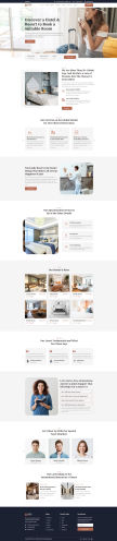 Atoli简洁的旅游度假酒店预订网站模板html