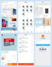 手机端仿小米智能手机产品购物商城网站模板html