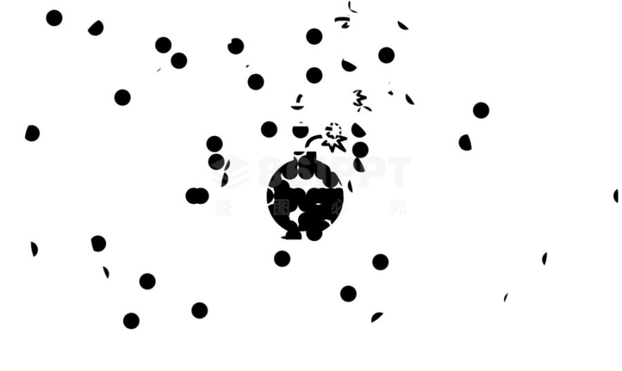 纯Css3网页炸弹爆炸动画代码