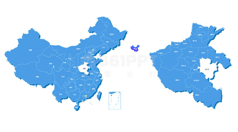 Echarts利用JSON获取中国省市区地图标注提示代码